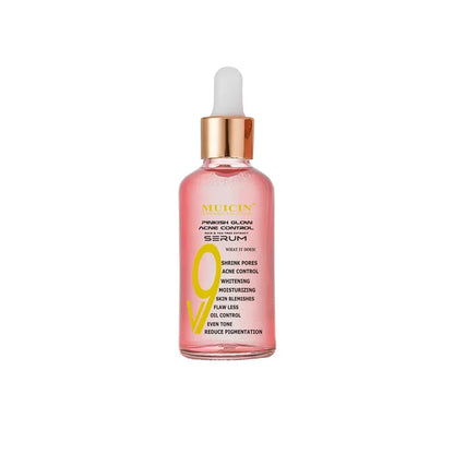 V9 PINKISH GLOW ANTI ACNE FACE SERUM - BLEMISH-FREE RADIANCE