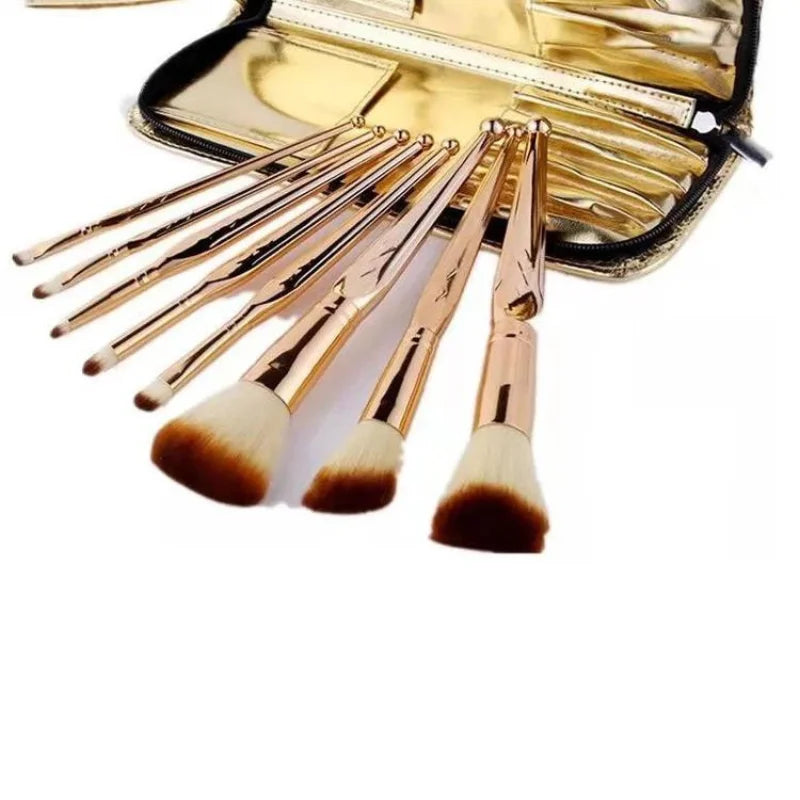 Luxe Gold Makeup Brushes