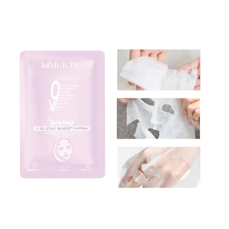 V9+ INTENSIVE HYDRATION SHEET MASK - QUENCH &amp; GLOW