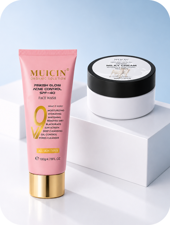 V9 Face Wash &amp; Goat Milk Brightening Cream