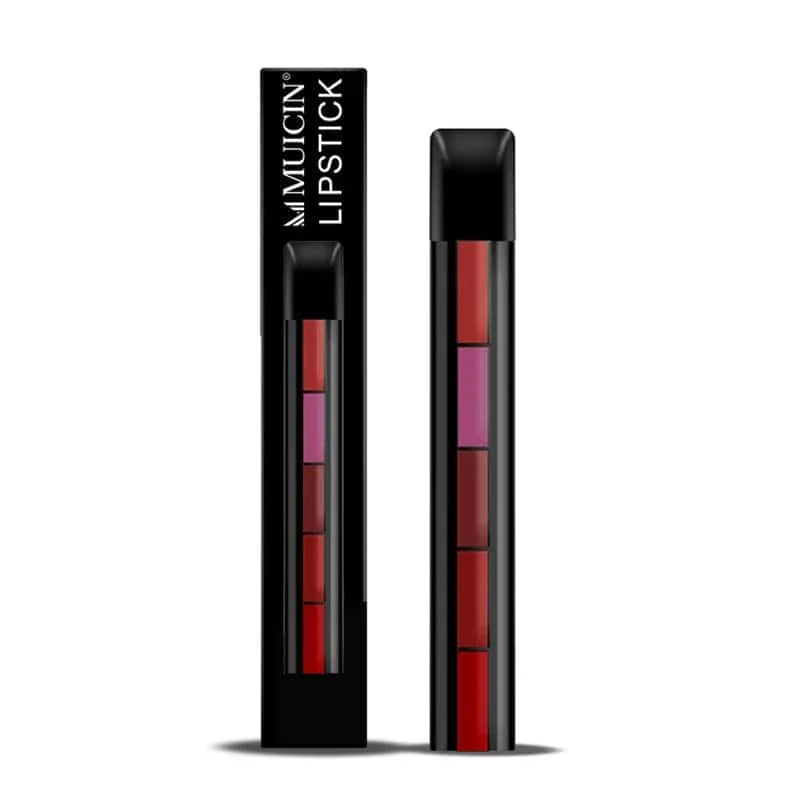 5 In 1 Matte Lipsticks