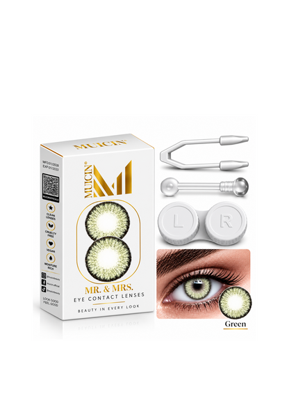Mr &amp; Mrs Party Colored Contact Lenses