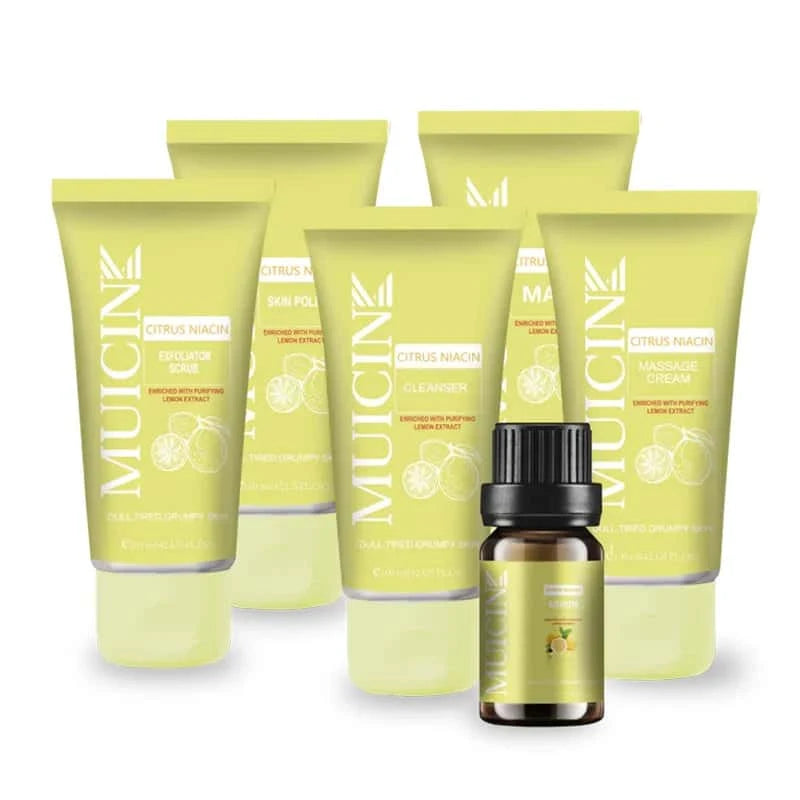 Citron Niacin Glow &amp; Blow Facial Kit