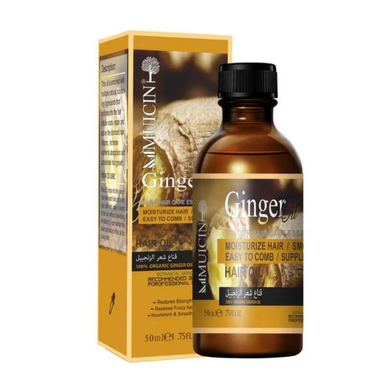 Organic Ginger Root Hair Growth Oil