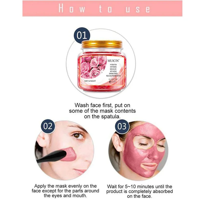 ETERNAL ROSE PETAL SLEEPING MASK - NIGHTLY REJUVENATION 280G