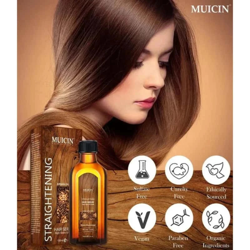 How to use hair serum before straightening clearance