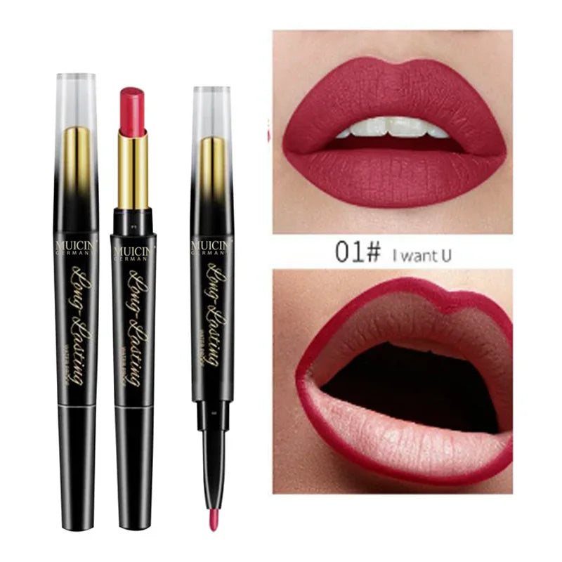 2 IN 1 LIPSTICK &amp; LIP LINER - SEAMLESS LIP DESIGN