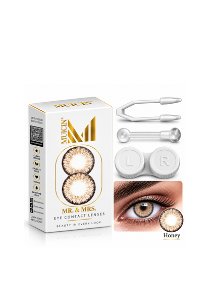 Mr &amp; Mrs Party Colored Contact Lenses