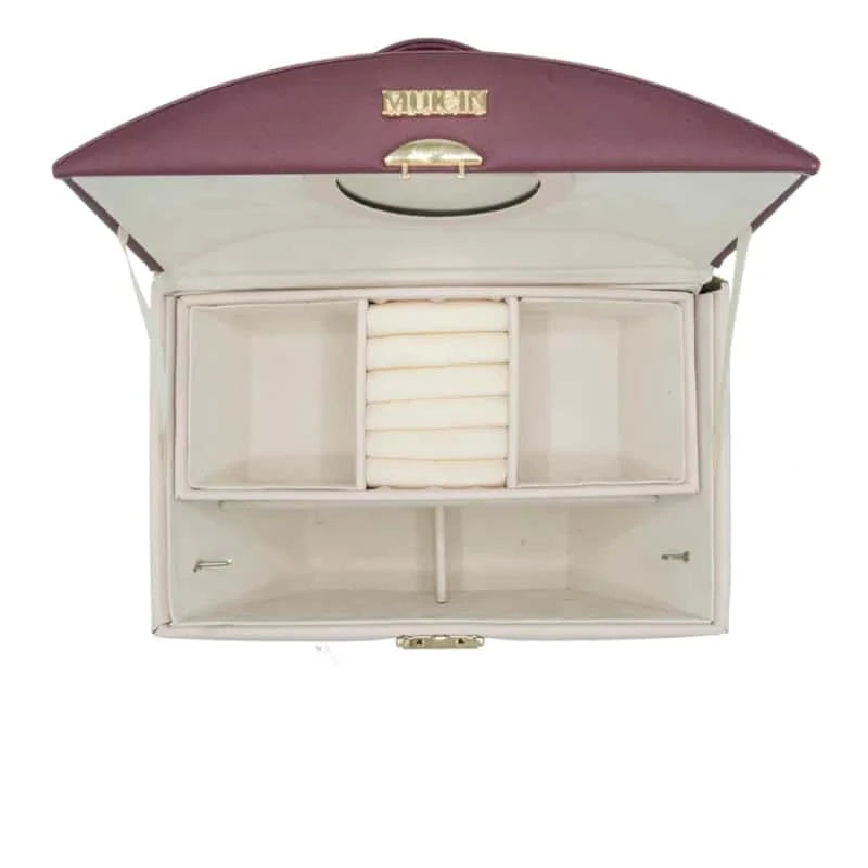 Dual-Tone Luxury Cosmetics &amp; Jewelry Organizer