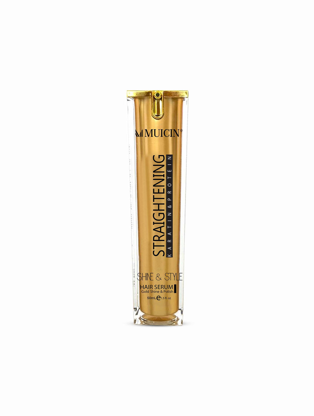 Gold Shine &amp; Style Hair Straightening Serum