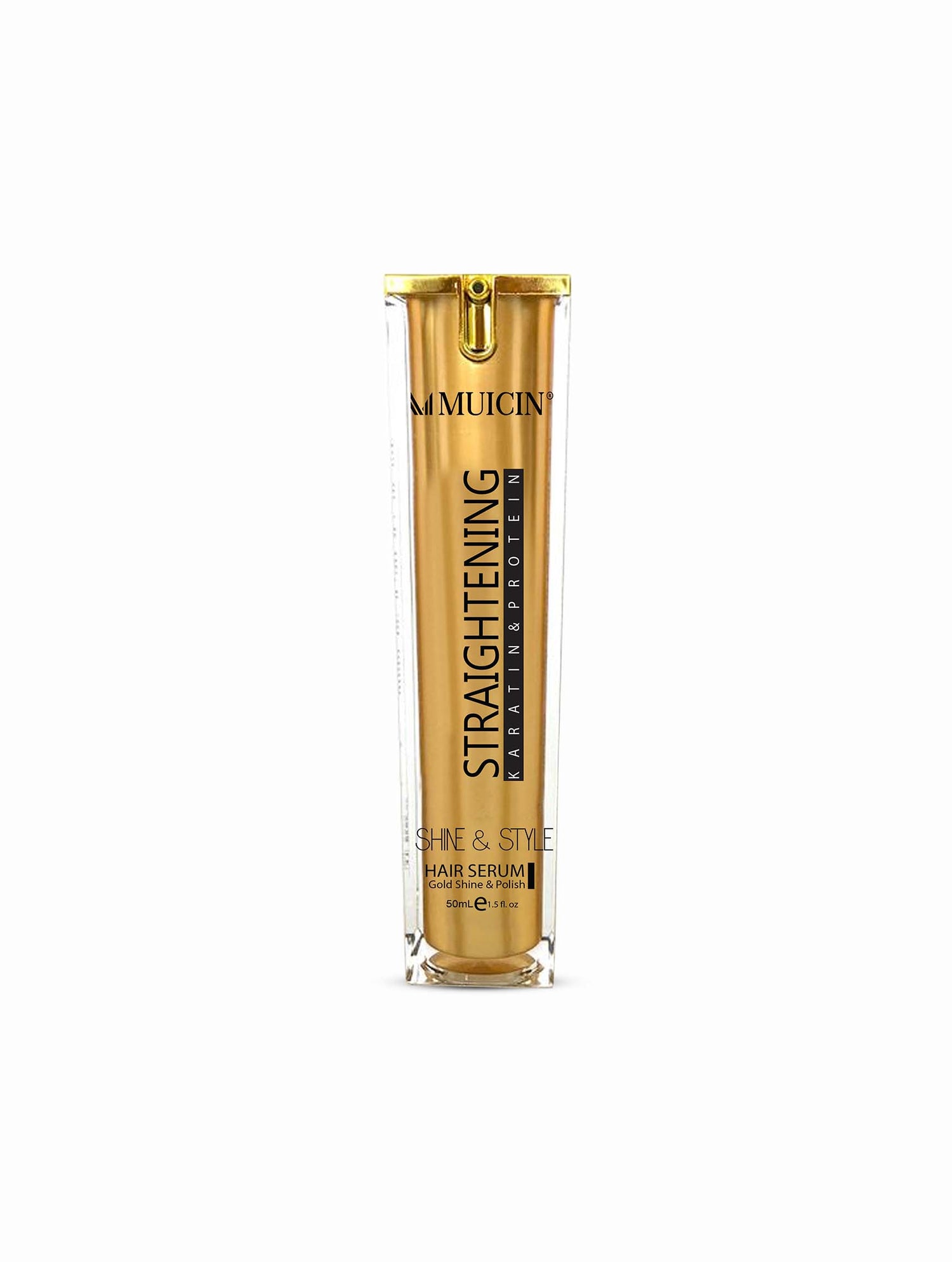Gold Shine &amp; Style Hair Straightening Serum