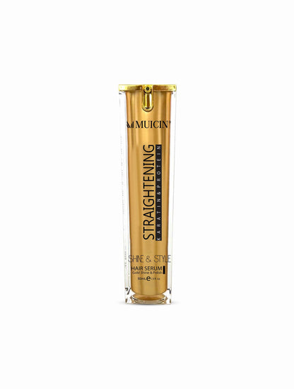 Gold Shine &amp; Style Hair Straightening Serum