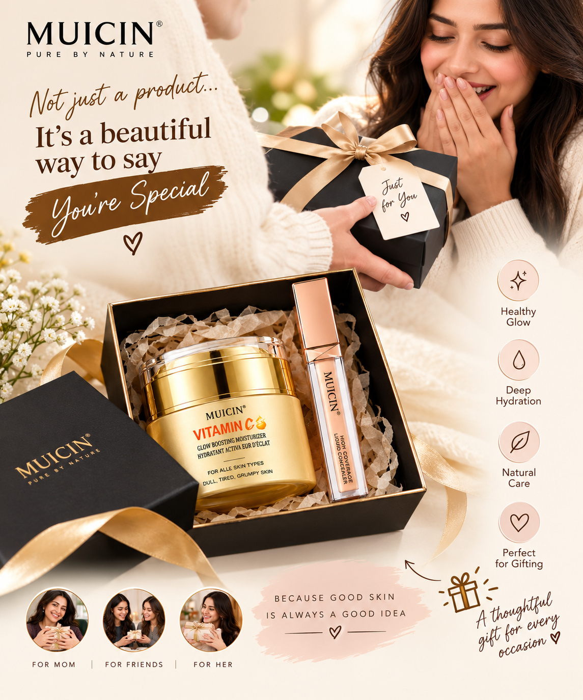 Vitamin C Foundation &amp; Gold HD Concealer