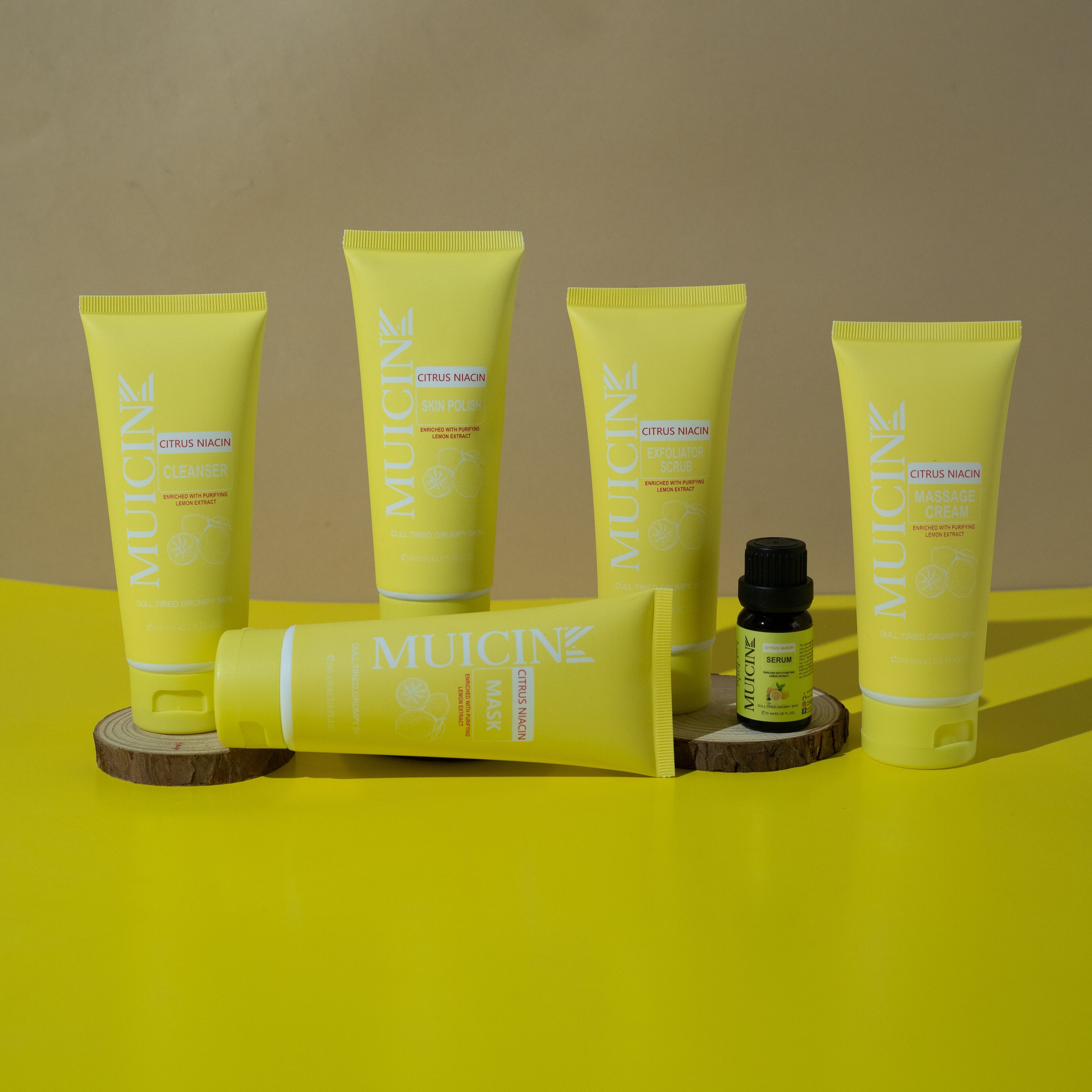 Citron Niacin Glow &amp; Blow Facial Kit