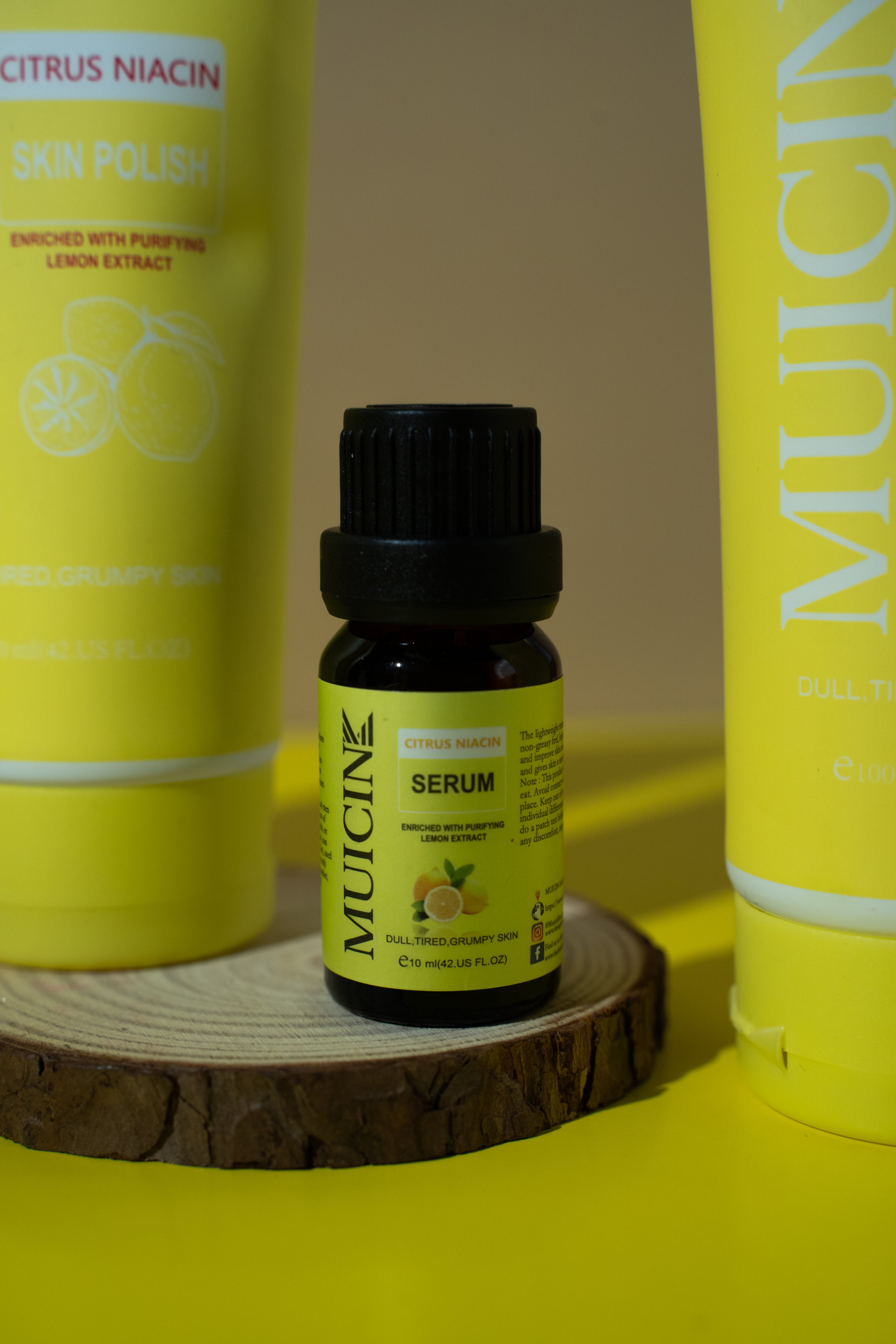 Citron Niacin Glow &amp; Blow Facial Kit