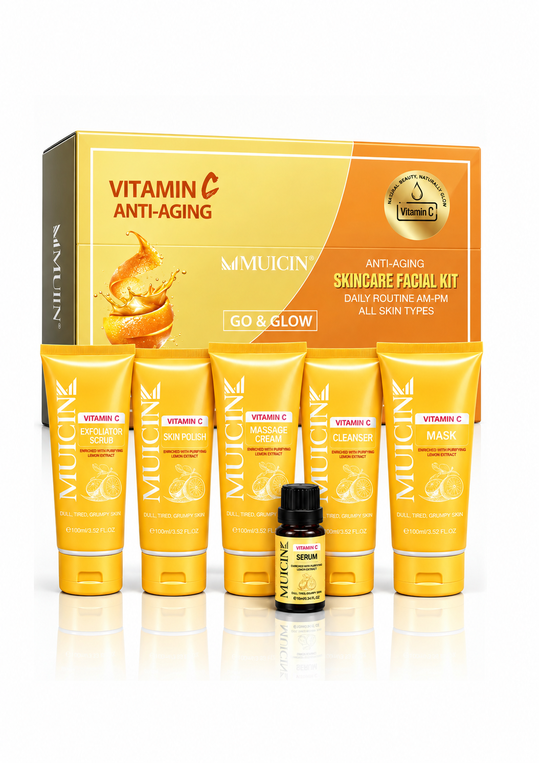 Vitamin C Go &amp; Glow Facial Kit