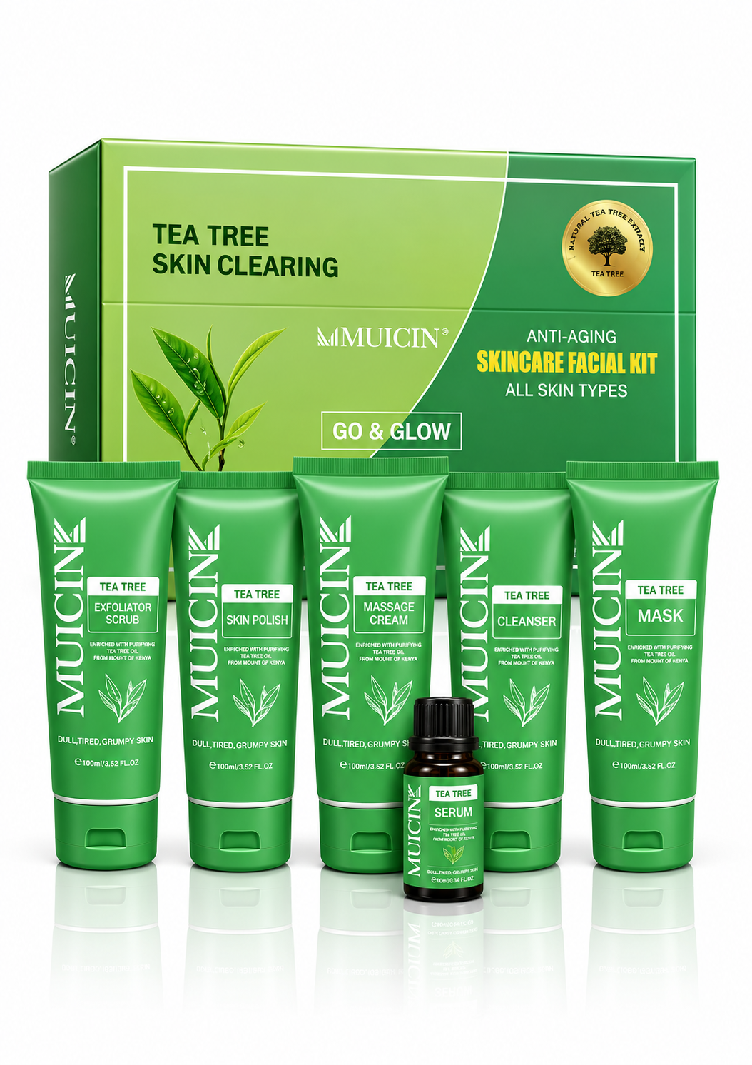 Tea Tree Clear &amp; Clean Facial Kit