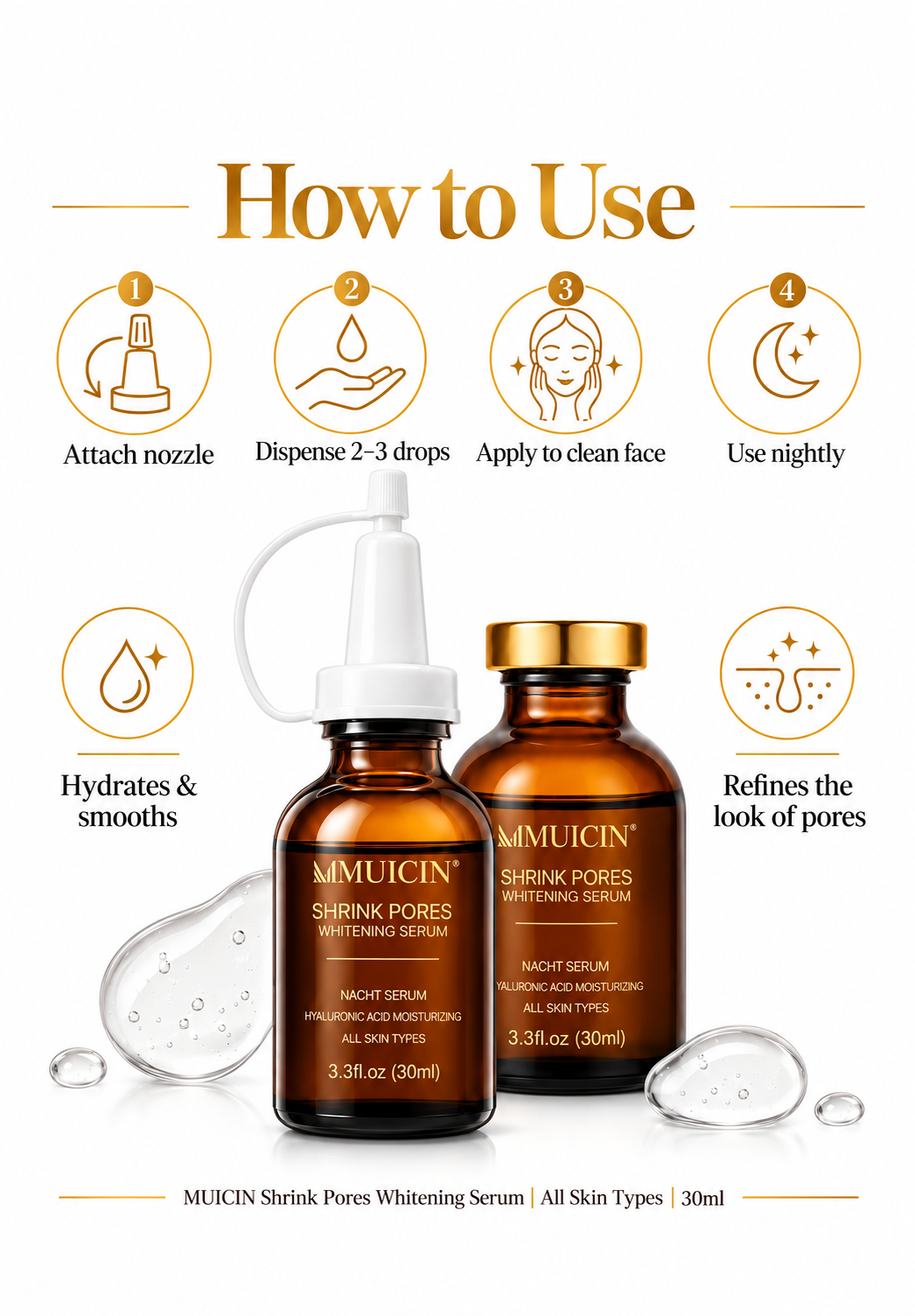 Shrink Pores Hyaluronic Acid Serum