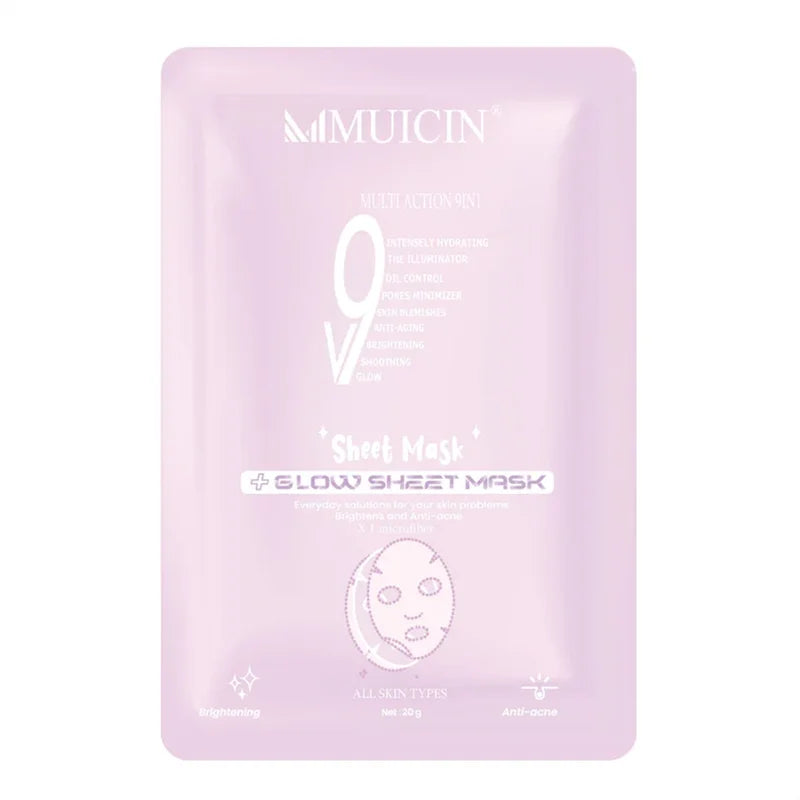 V9+ INTENSIVE HYDRATION SHEET MASK - QUENCH &amp; GLOW