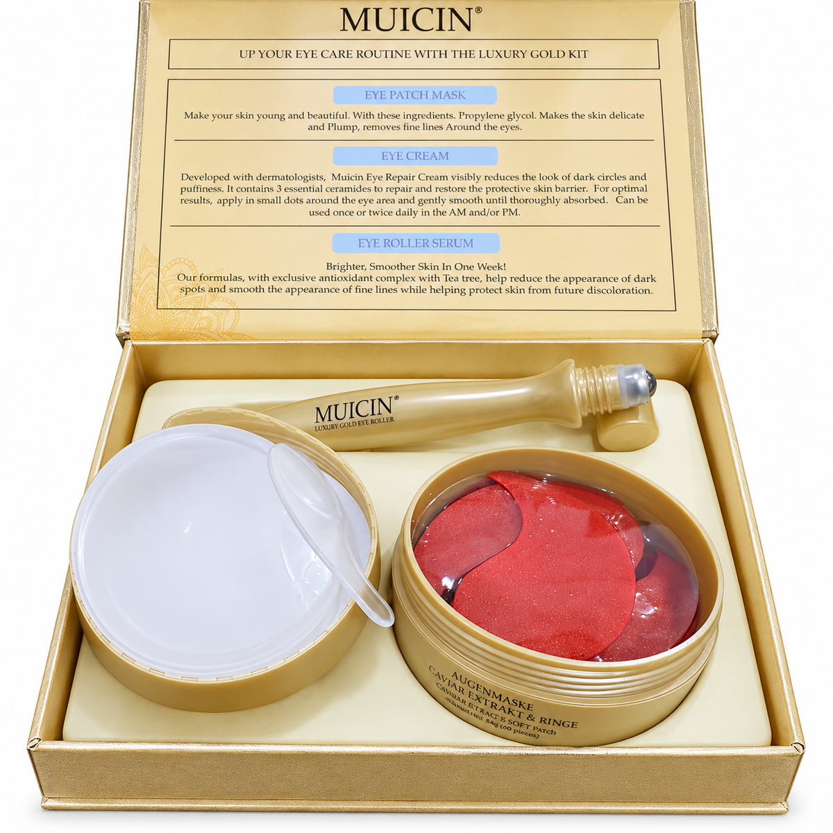 Luxury Gold Complete Eye Care 2 in 1 Kit