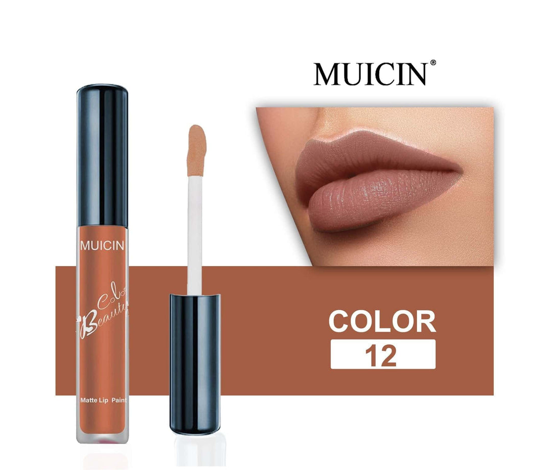 MUICIN - Matte Lip Gloss 12 Shades Kit Best Price in Pakistan
