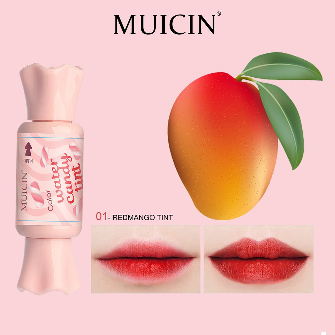 LIP &amp; CHEEK WATER CANDY FRUIT TINTS - JUICY RADIANCE