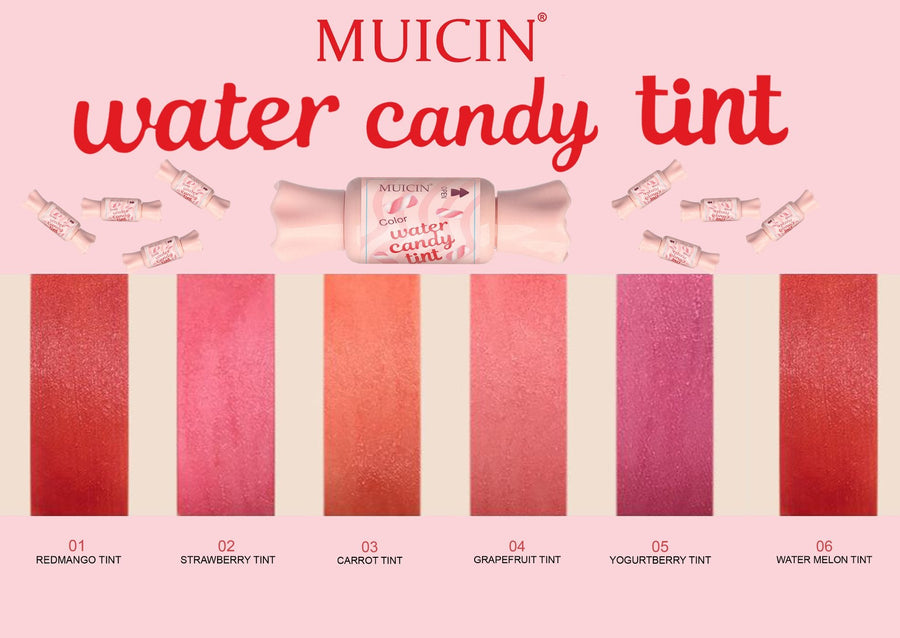 MUICIN - Lip & Cheek Water Candy Fruit Tints Pack of 6 Best Price in Pakistan