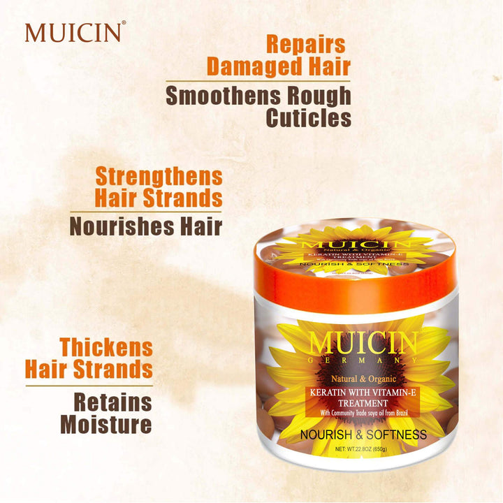 MUICIN - Sunflower and Argan Oil Hair Treatment Mask Best Price in Pakistan