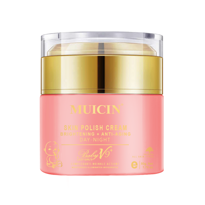 MUICIN - Baby V9 Jar Lazy Girl’s Skin Polish Cream - 50g Best Price in Pakistan 