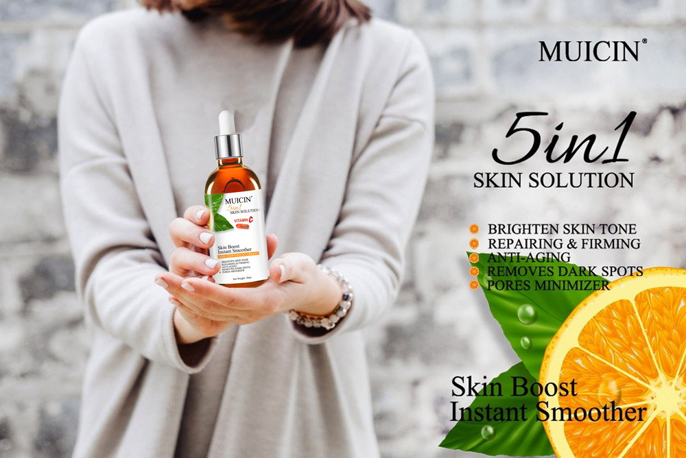 MUICIN - 5 In 1 Vitamin C Face Serum - 50ml Best Price in Pakistan
