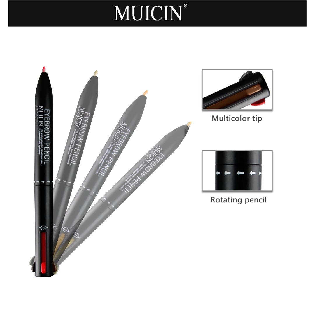 MUICIN - 4 In 1 Eyebrow Lip Eyeliner Pencil Best Price in Pakistan