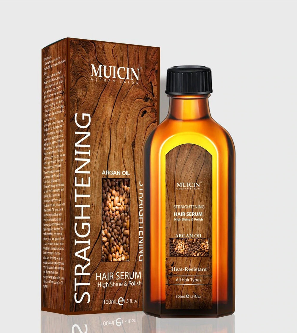 MUICIN - Argan Oil Hair Straightening Serum - 100ml Best Price in Pakistan