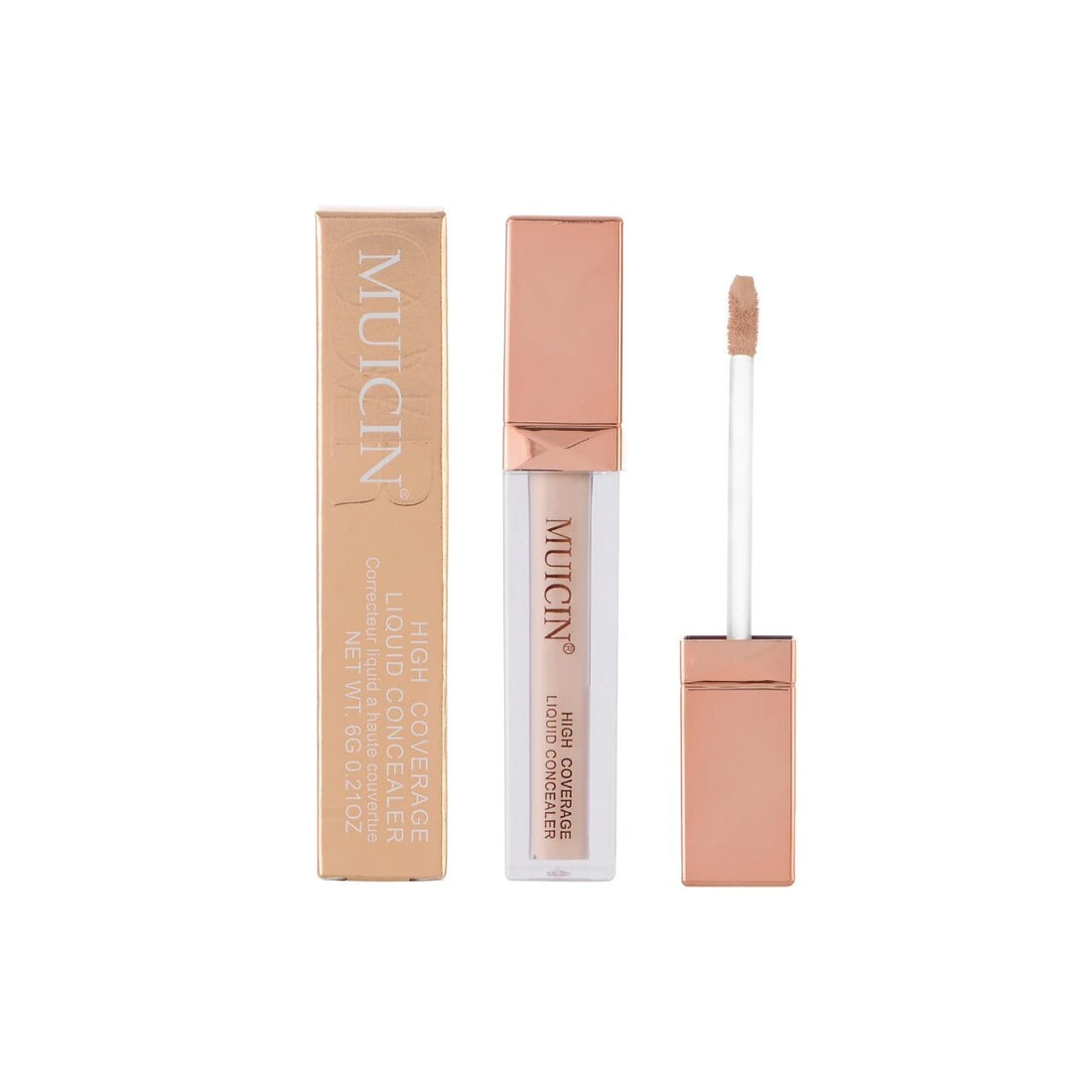 Gold Hd Coverage Liquid Concealer - 6G Nude