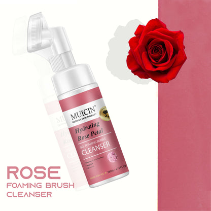 ROSE PETAL GEL FOAMING BUBBLE CLEANSER - FLORAL FRESHNESS BOOST