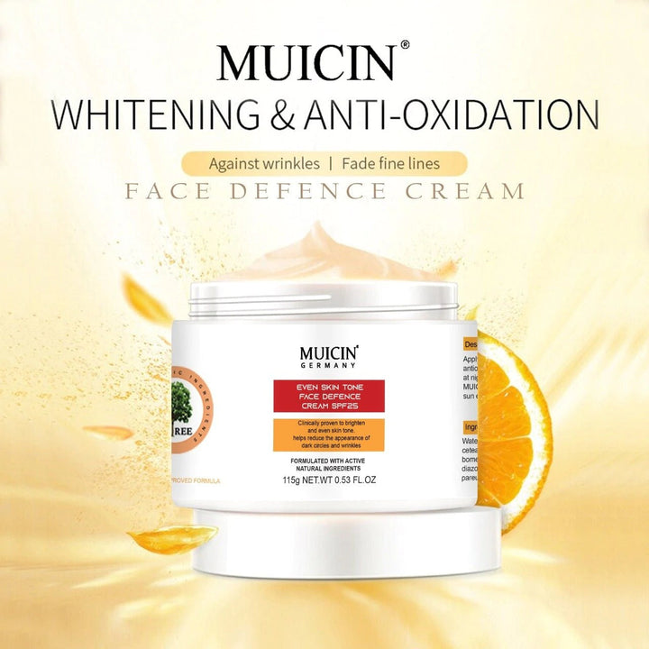 MUICIN - Whitening & Anti Oxidation Face Defence Cream SPF-25 - 115g Best Price in Pakistan 