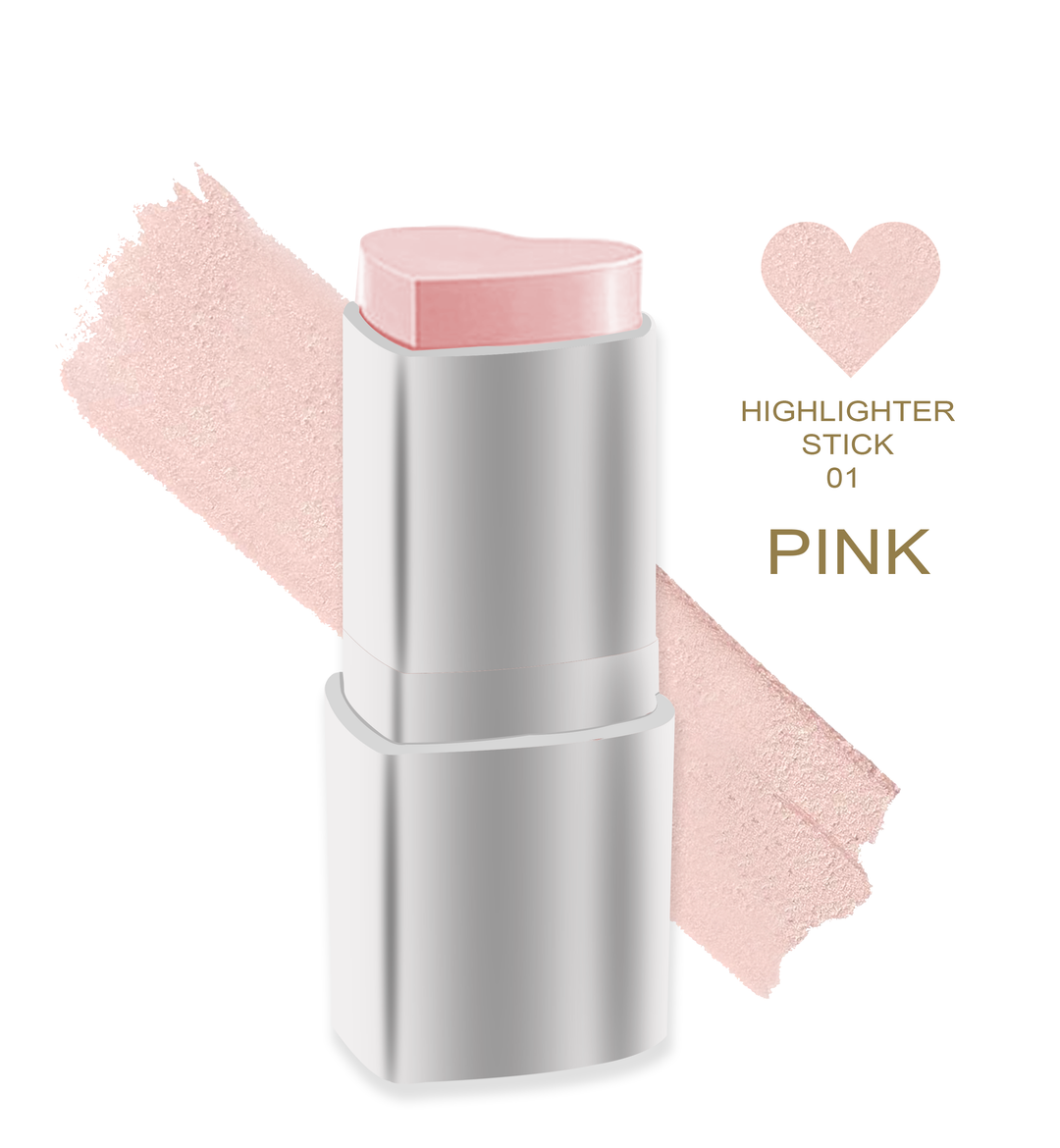 MUICIN - Heart Highlighter Stick Best Price in Pakistan