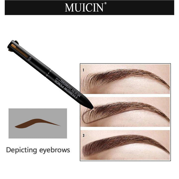 MUICIN - 4 In 1 Eyebrow Lip Eyeliner Pencil Best Price in Pakistan