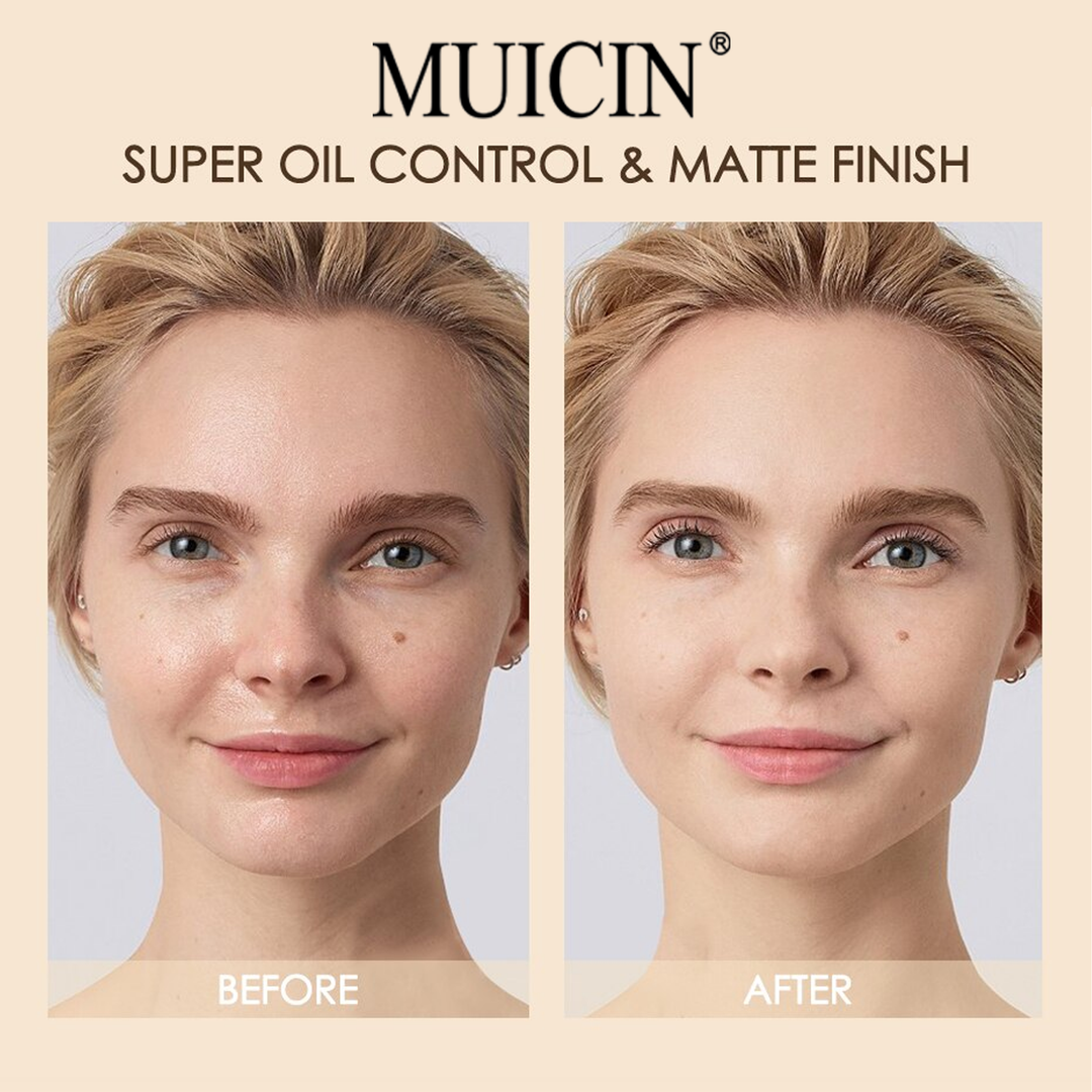 MUICIN - Luminous 3 in 1 Two Way Compact Face Powder Best Price in Pakistan