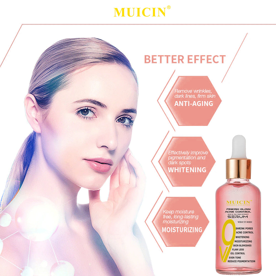 MUICIN - V9 Pinkish Glow Anti Acne Face Serum Best Price in Pakistan