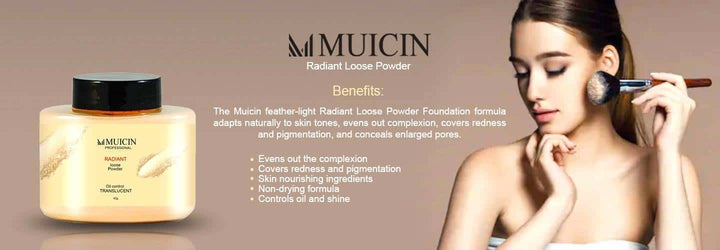 MUICIN - Radiant Oil Control Loose Powder - 42g Best Price in Pakistan