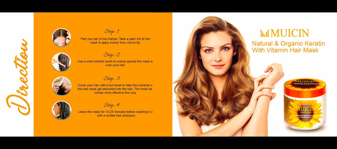 MUICIN - Sunflower and Argan Oil Hair Treatment Mask Best Price in Pakistan