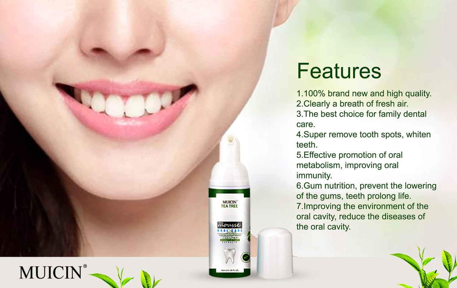 ORAL HEALTH MOUSSE CARE - REVOLUTIONIZE YOUR DENTAL ROUTINE