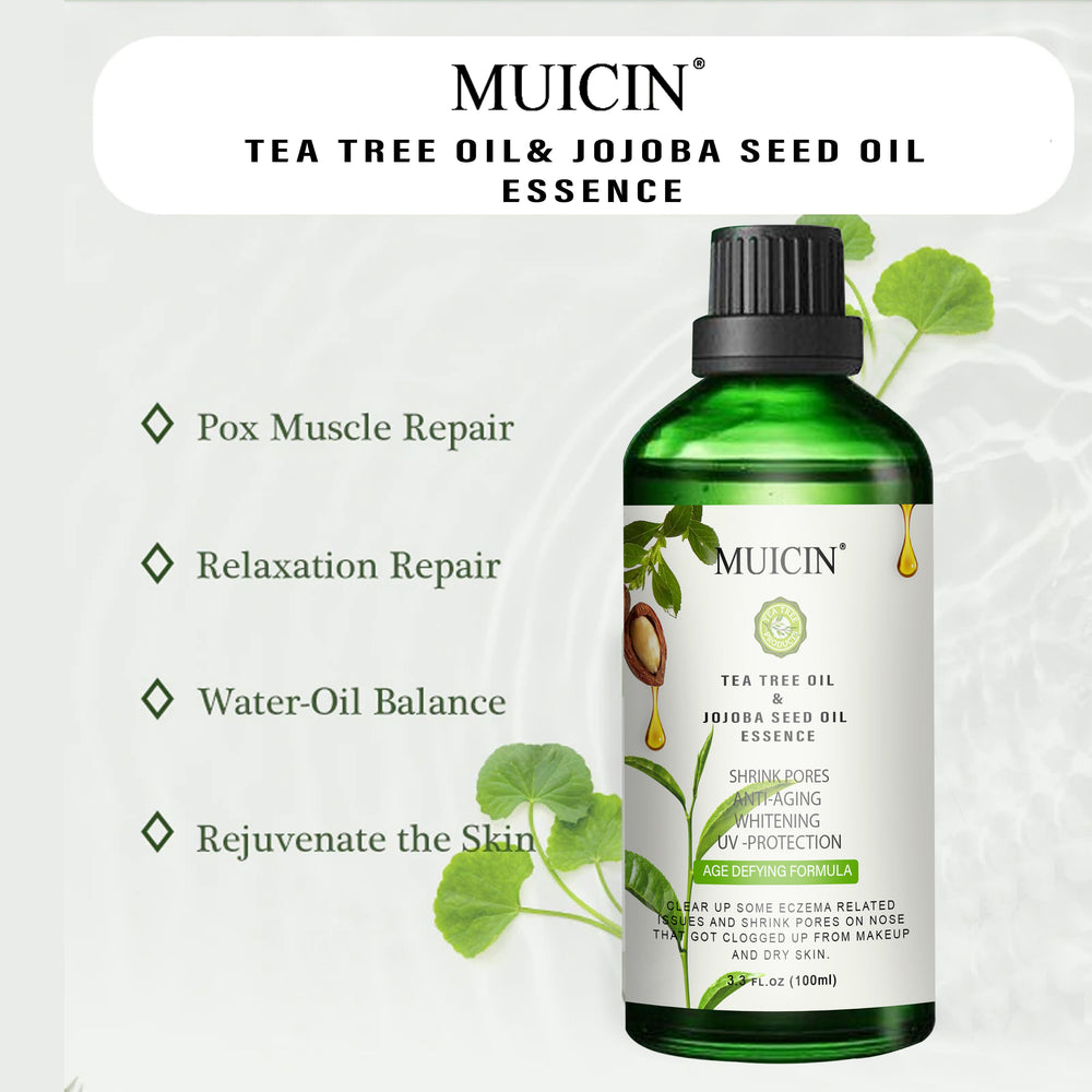 MUICIN - Tea Tree & Jojoba Oil Essence - 100ml Best Price in Pakistan