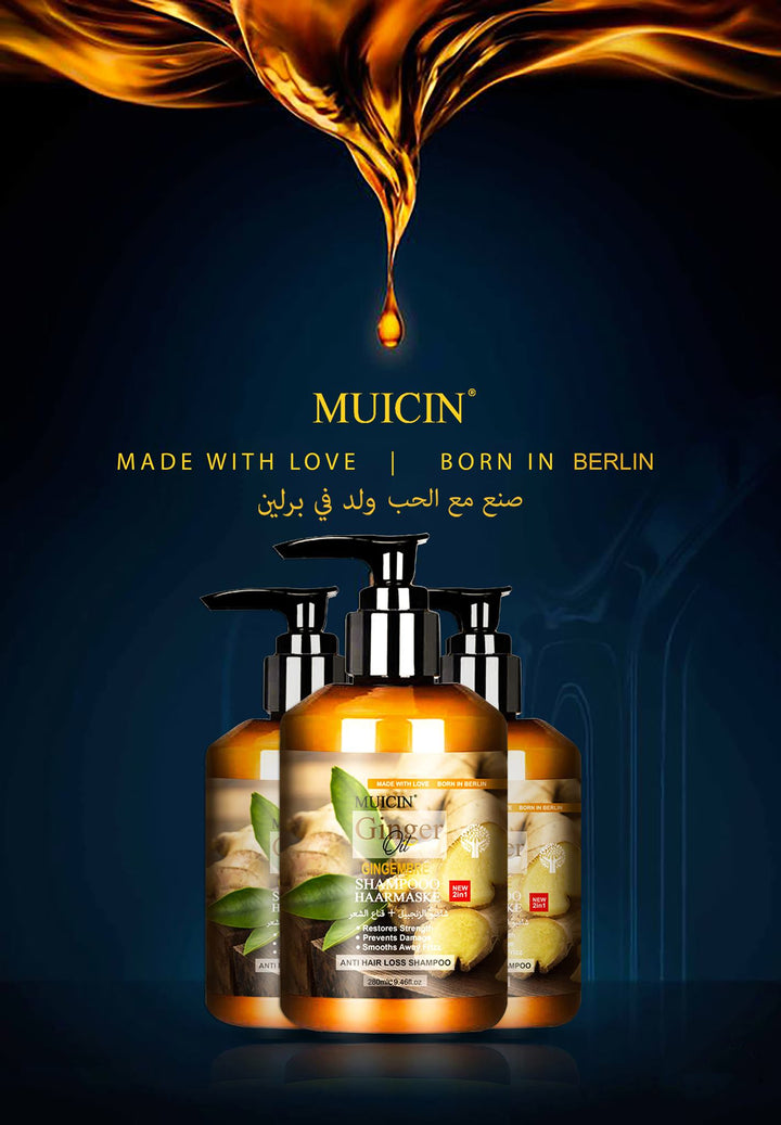 MUICIN - 2 In 1 Ginger Gingembre Shampoo Haarmaske - 280ml. Best Price in Pakistan