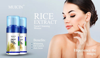 RICE EXTRACT FACIAL CLEANSING MOUSSE - SOFT RADIANT CLEANSE