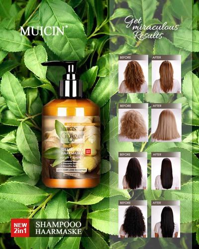 MUICIN - 2 In 1 Ginger Gingembre Shampoo Haarmaske - 280ml. Best Price in Pakistan