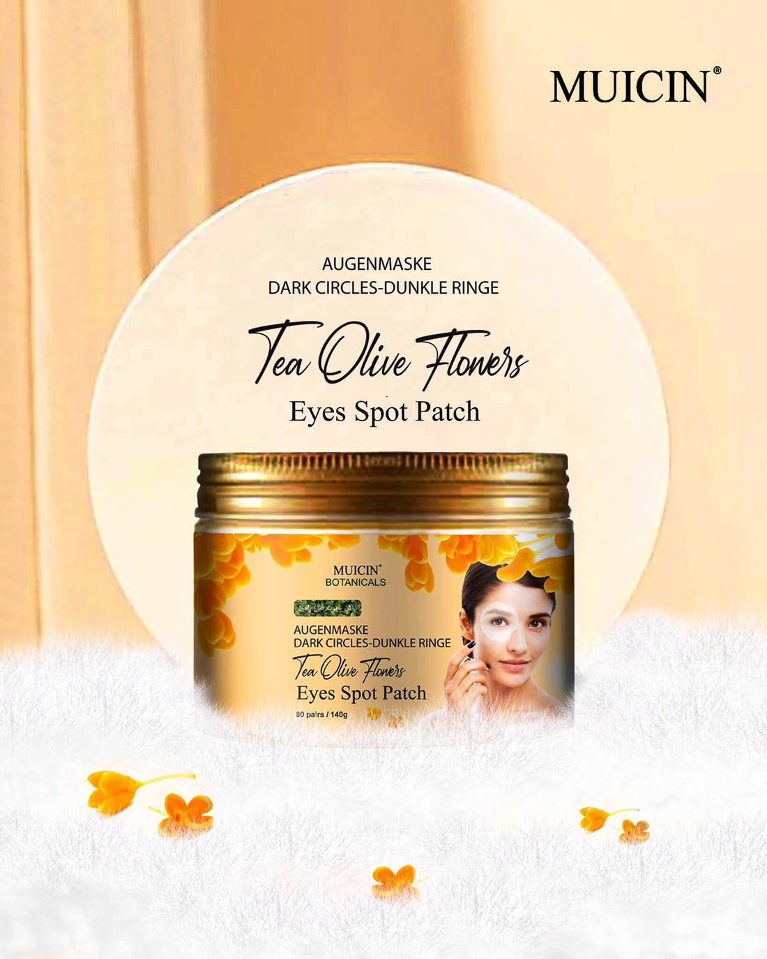 TEA OLIVE FLOWER EYE RELIEF PATCHES - REVITALIZE &amp; BRIGHTEN