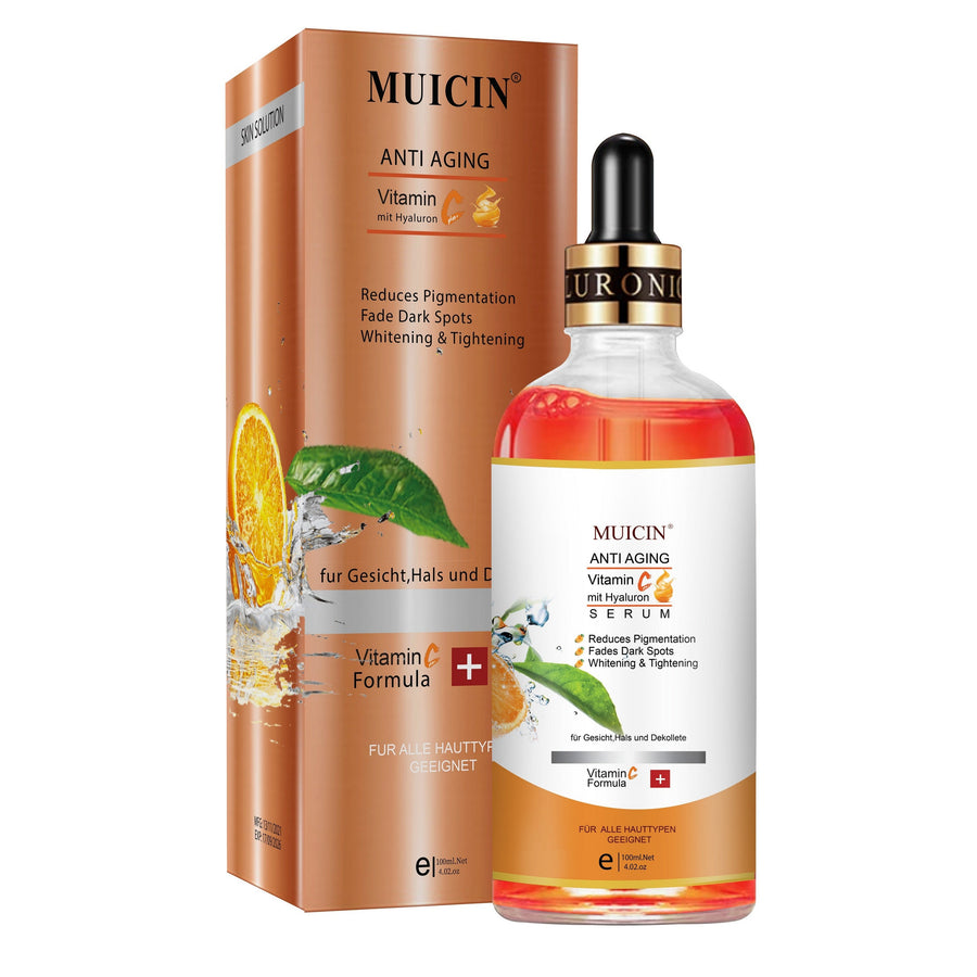 MUICIN - Vitamin C Anti Aging Mit Hyaluronic Face Serum - 100ml Best Price in Pakistan