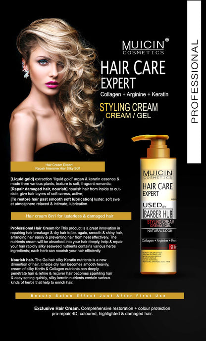 EXPERT FORMULA HAIR STYLING CREAM - PROFESSIONAL HOLD, NATURAL LOOK