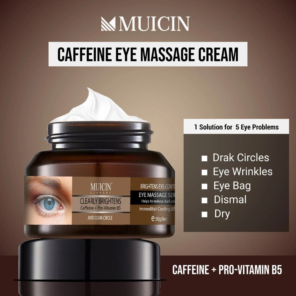 MUICIN - Caffeine Eye Massage Cream Best Price in Pakistan